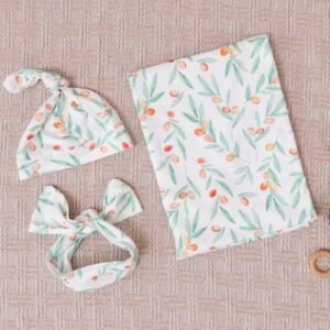 مجموعة بطانية قماط مريحة للأولاد والبنات