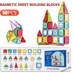 مكعبات البناء المغناطيسية الشفافة