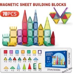 مكعبات البناء المغناطيسية الشفافة