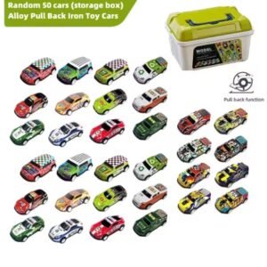 لعبة السيارات السحب الصغيرة 50قطعه