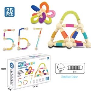 مكعبات البناء المغناطيسية التعليمية