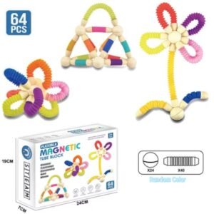 مكعبات البناء المغناطيسية التعليمية