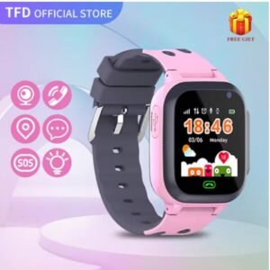 ساعة ذكية للأطفال مقاوم للماء SOS