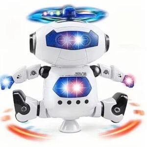 ألعاب الرقص الدوارة للأطفال مع موسيقى LED