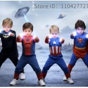 أزياء سبايدرمان للأولاد والبنات مع قناع عباءة شخصية الفيلم